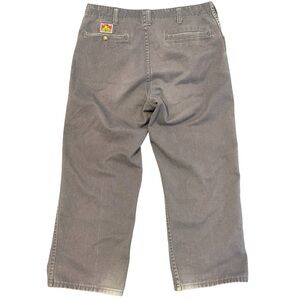 Vintage Ben Davis grey chino baggy pants size 36